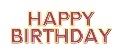 Happy Birthday